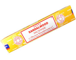 Zeige Details für Räucherstäbchen Sandalwood von Satya 15g Packung. Ca. 15 Incence Sticks Bild von Räucherstäbchen Sandalwood von Satya 15g Packung. Ca. 15 Incence Sticks
