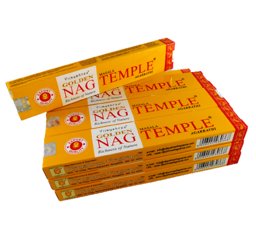 Zeige Details für Vijayshree Räucherstäbchen Golden Nag Temple 12 Packs a 15g Bild von Vijayshree Räucherstäbchen Golden Nag Temple 12 Packs a 15g