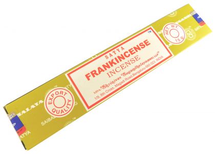 Rucherstbchen Frankincense von Satya 15g Packung. Ca. 15 Incence Sticks