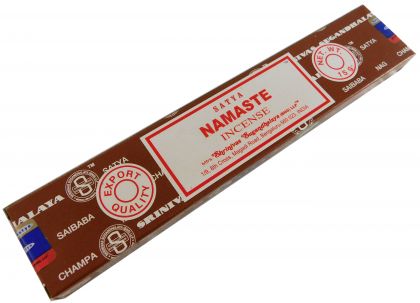 Rucherstbchen Namaste von Satya 15g Packung. Ca. 15 Incence Sticks