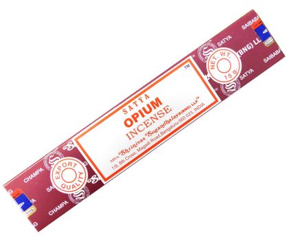Rucherstbchen Opium von Satya 15g Packung. Ca. 15 Incence Sticks
