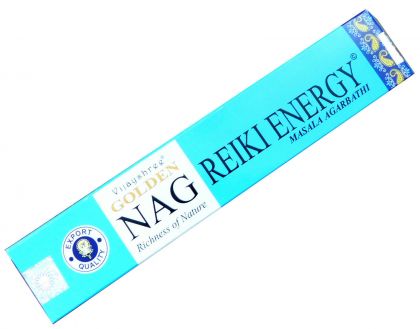 Rucherstbchen Golden Nag Reiki Energy von Vijayshree 15g Packung. Ca. 15 Incence Sticks