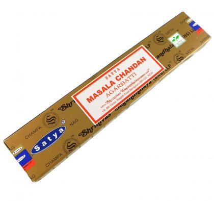 Rucherstbchen Masala Chandan von Satya 15g Packung. Ca. 15 Incence Sticks