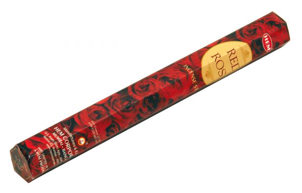 HEM Räucherstäbchen Sparset. 6 Packungen ca. 120 Sticks Red Rose