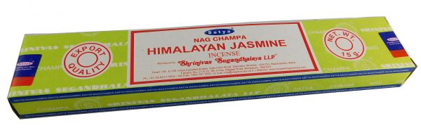 Räucherstäbchen Himalayan Jasmine von Satya 15g Packung. Ca. 15 Incence Sticks