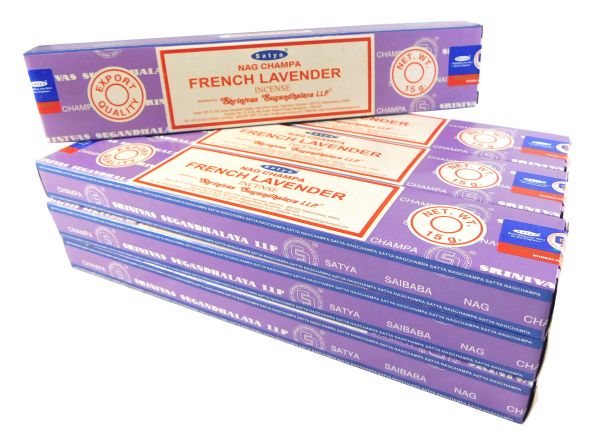 Satya Räucherstäbchen French Lavender 12 Packs a 15g