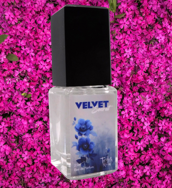 Velvet Secret Eau de Parfum, 25ml – Cremig-Zarter Duft mit Zitrus, Lavendel & Rosenessenz