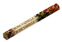 HEM Räucherstäbchen Rose Vanilla 20g Hexa Packung  Ca. 20 Incence Sticks