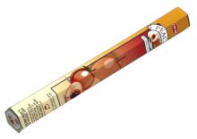 HEM Räucherstäbchen Peach 20g Hexa Packung  Ca. 20 Incence Sticks