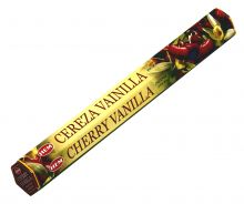 HEM Räucherstäbchen Cherry Vanilla 20g Hexa Packung  Ca. 20 Incence Sticks