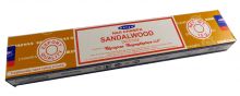 Räucherstäbchen Sandalwood von Satya 15g Packung. Ca. 15 Incence Sticks