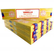 Satya Rucherstbchen  Vanilla 12 Packs a 15g