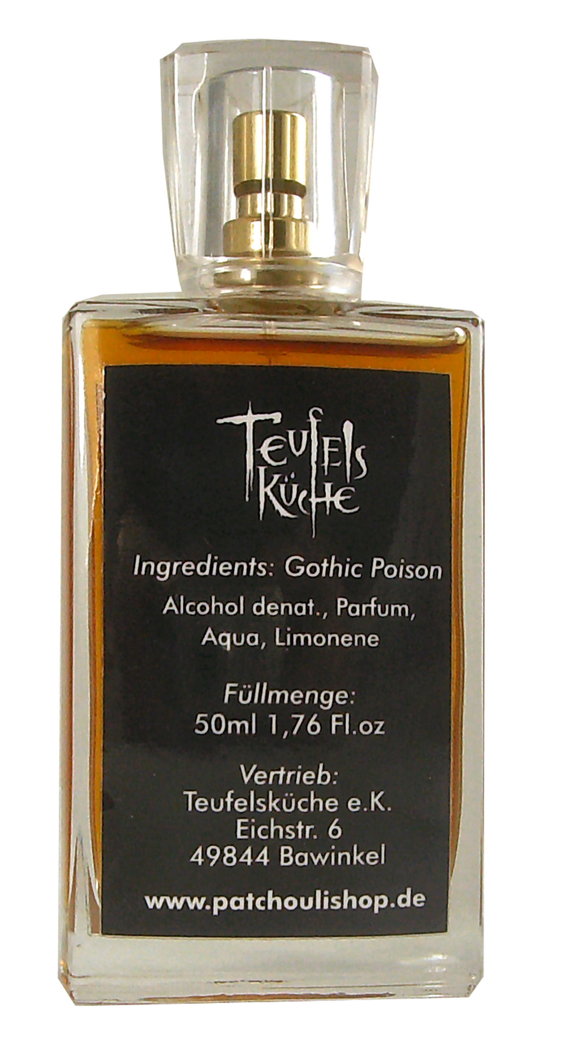 Bild von Gothic Poison, Patchouli Natur 50ml