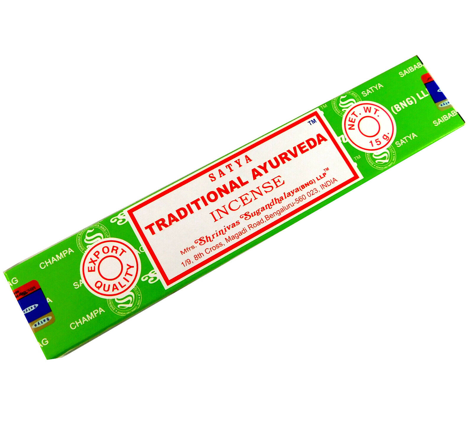 Bild von Räucherstäbchen Traditional Ayurveda von Satya 15g Packung. Ca. 15 Incence Sticks
