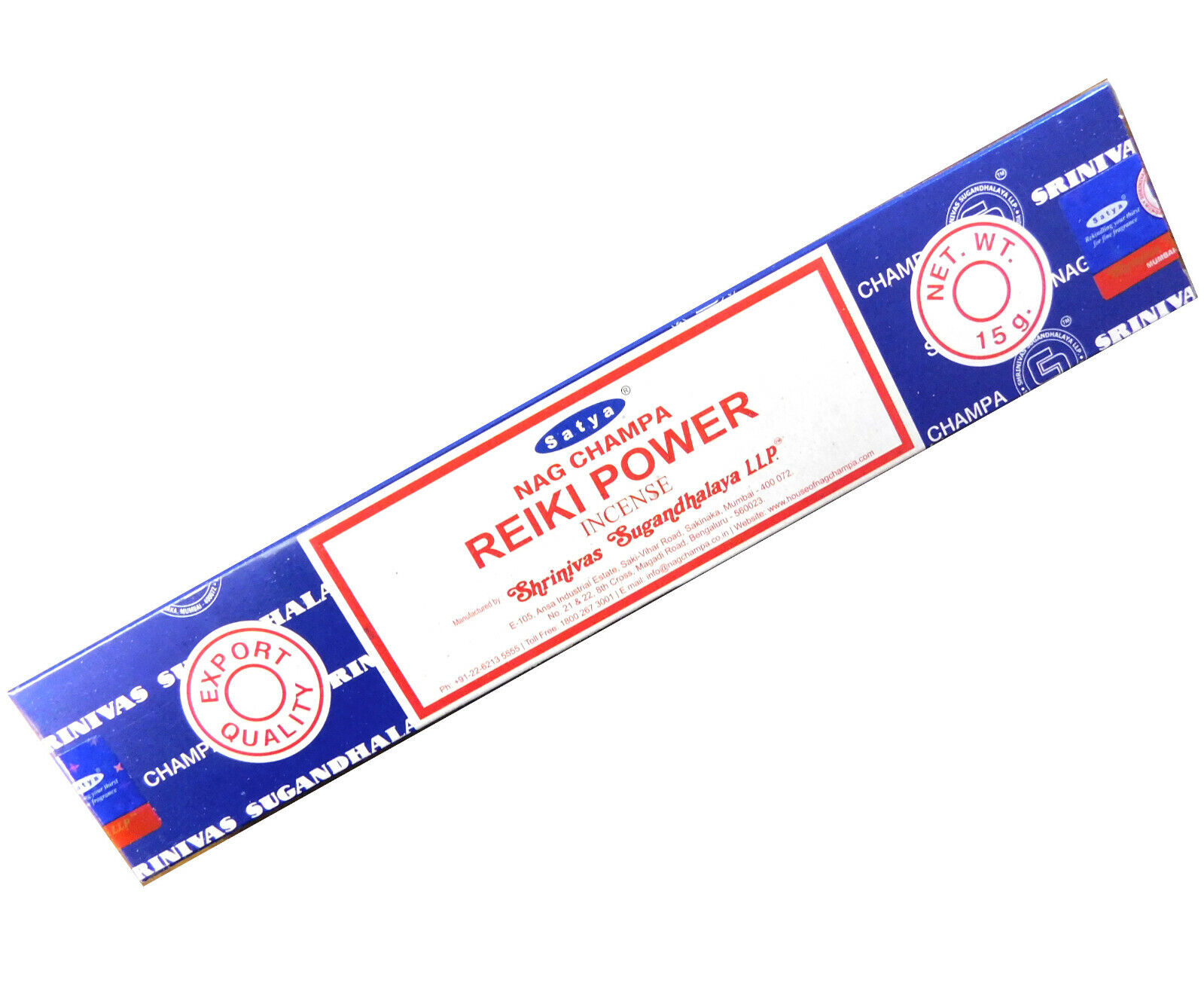 Bild von Räucherstäbchen Reiki Power von Satya 15g Packung. Ca. 15 Incence Sticks