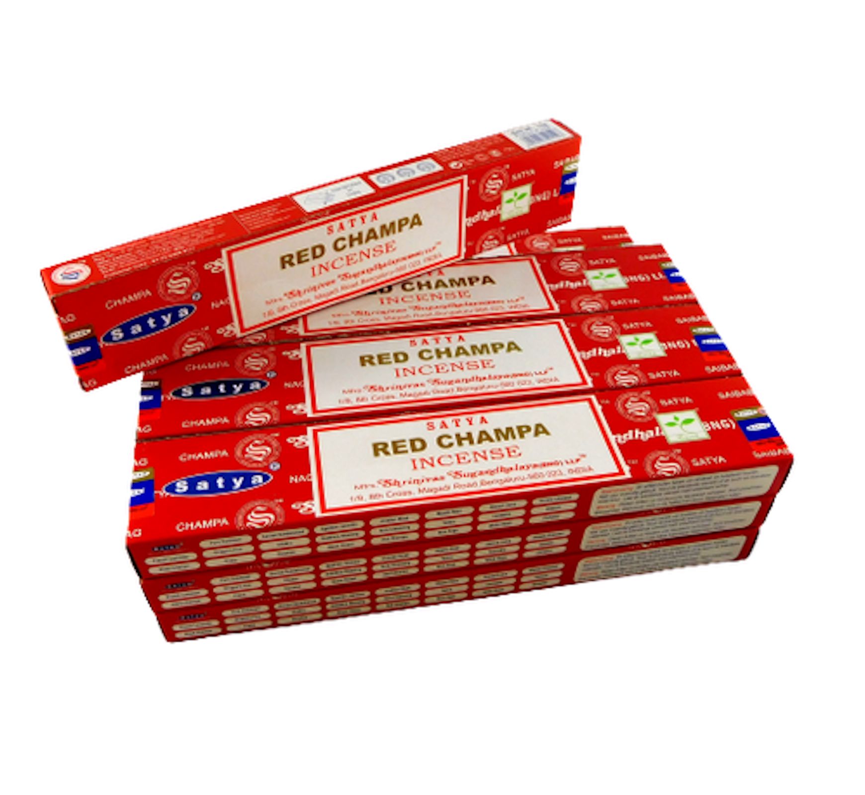 Bild von Satya Räucherstäbchen  Red Champa 12 Packs a 15g