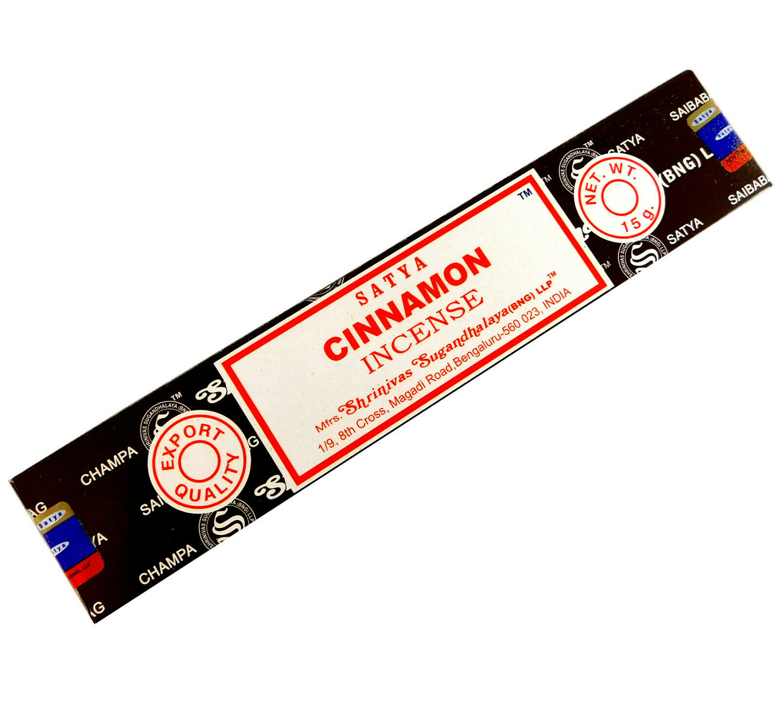 Bild von Räucherstäbchen Cinnamon von Satya 15g Packung. Ca. 15 Incence Sticks