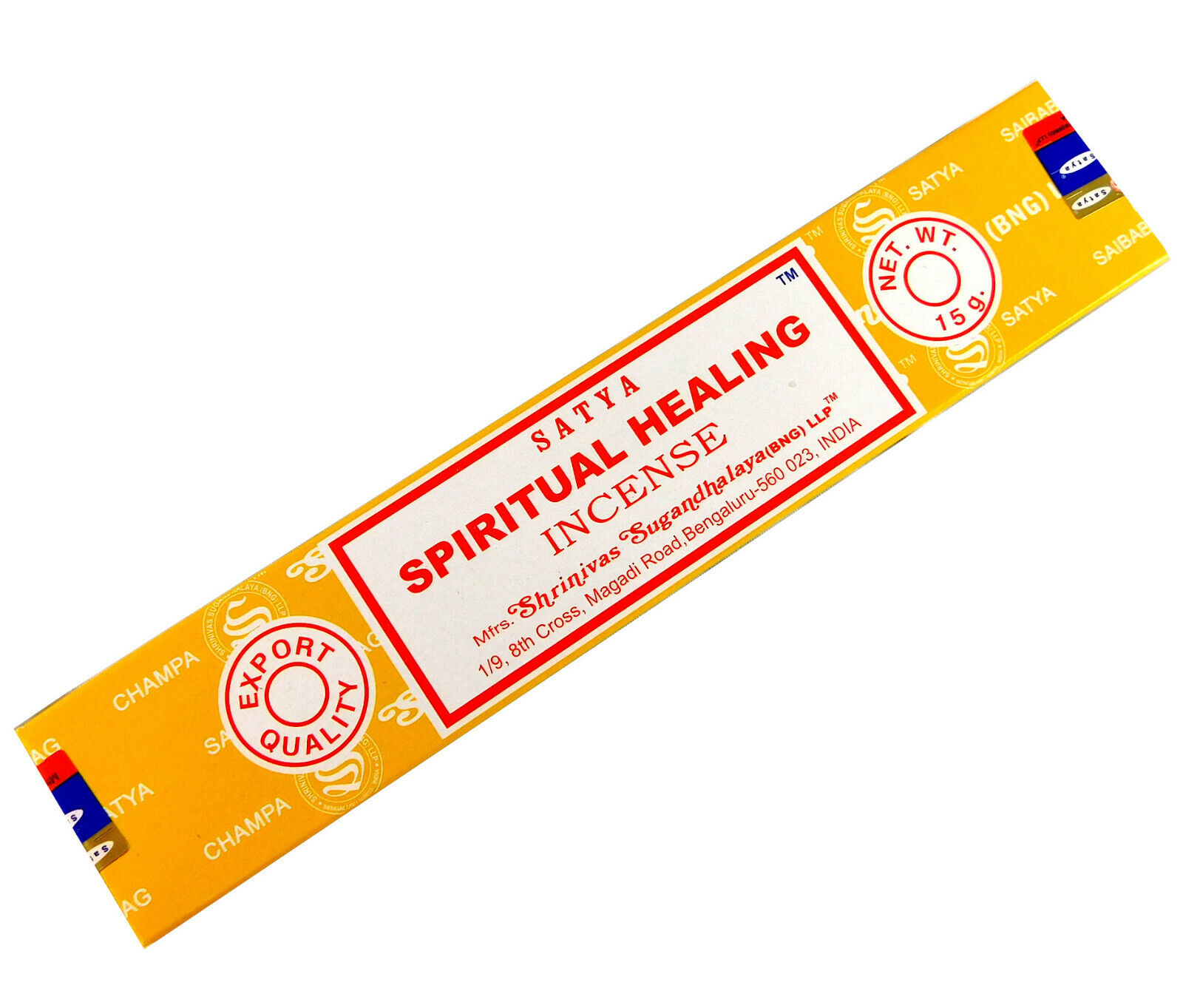 Bild von Räucherstäbchen Spiritual Healing von Satya 15g Packung. Ca. 15 Incence Sticks