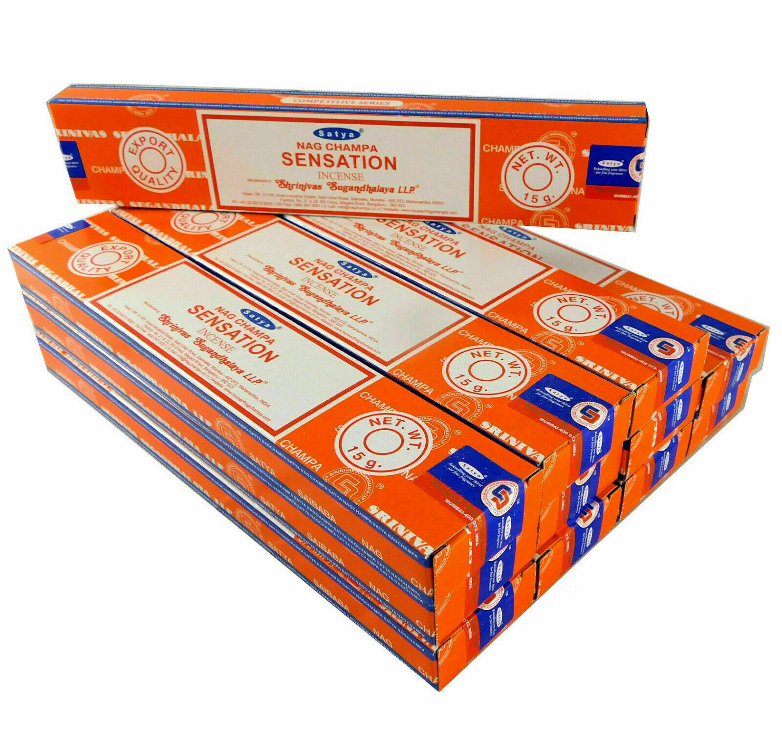 Bild von Satya Räucherstäbchen  Sensation 12 Packs a 15g