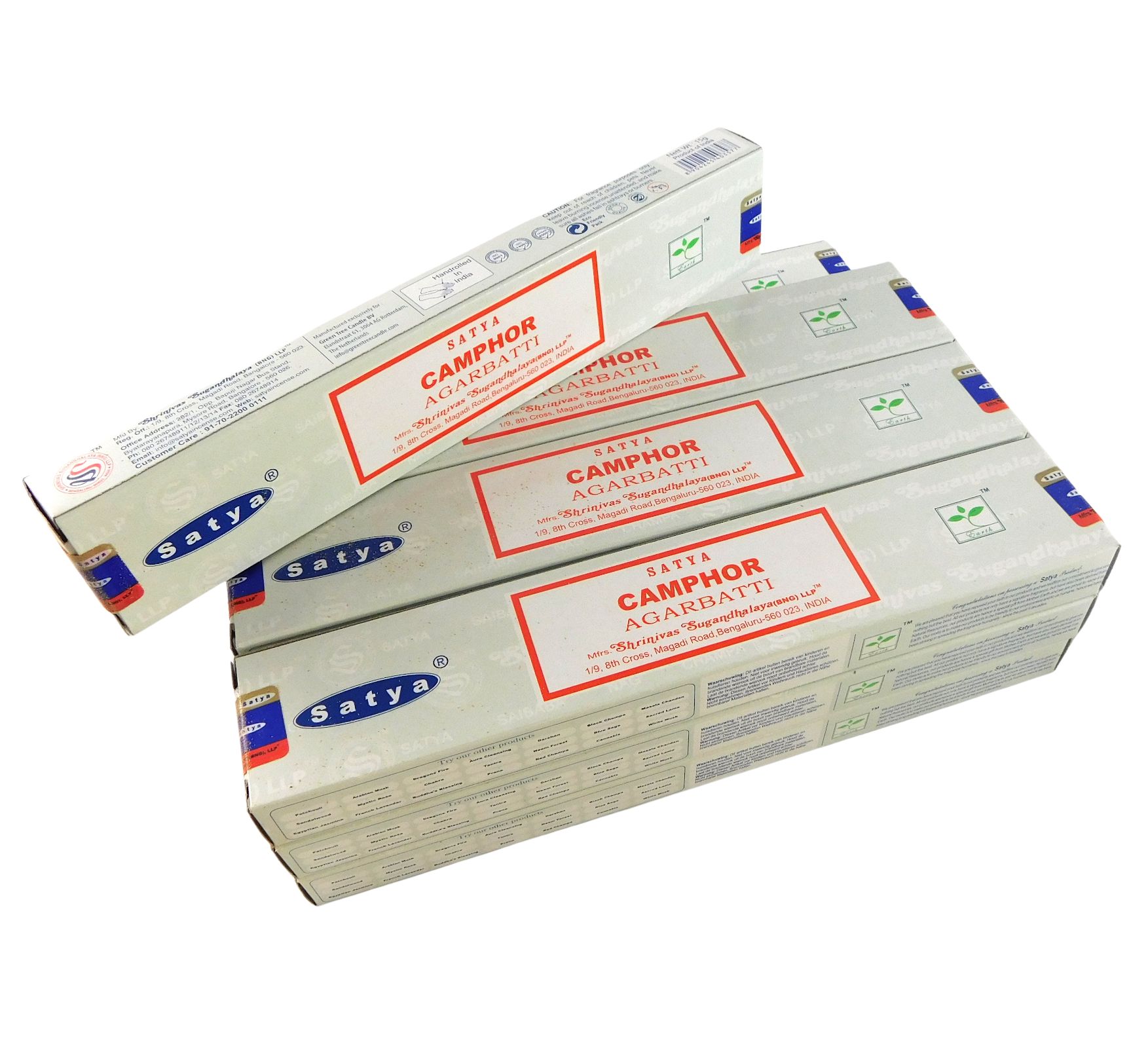 Bild von Satya Räucherstäbchen Camphor 12 Packs a 15g