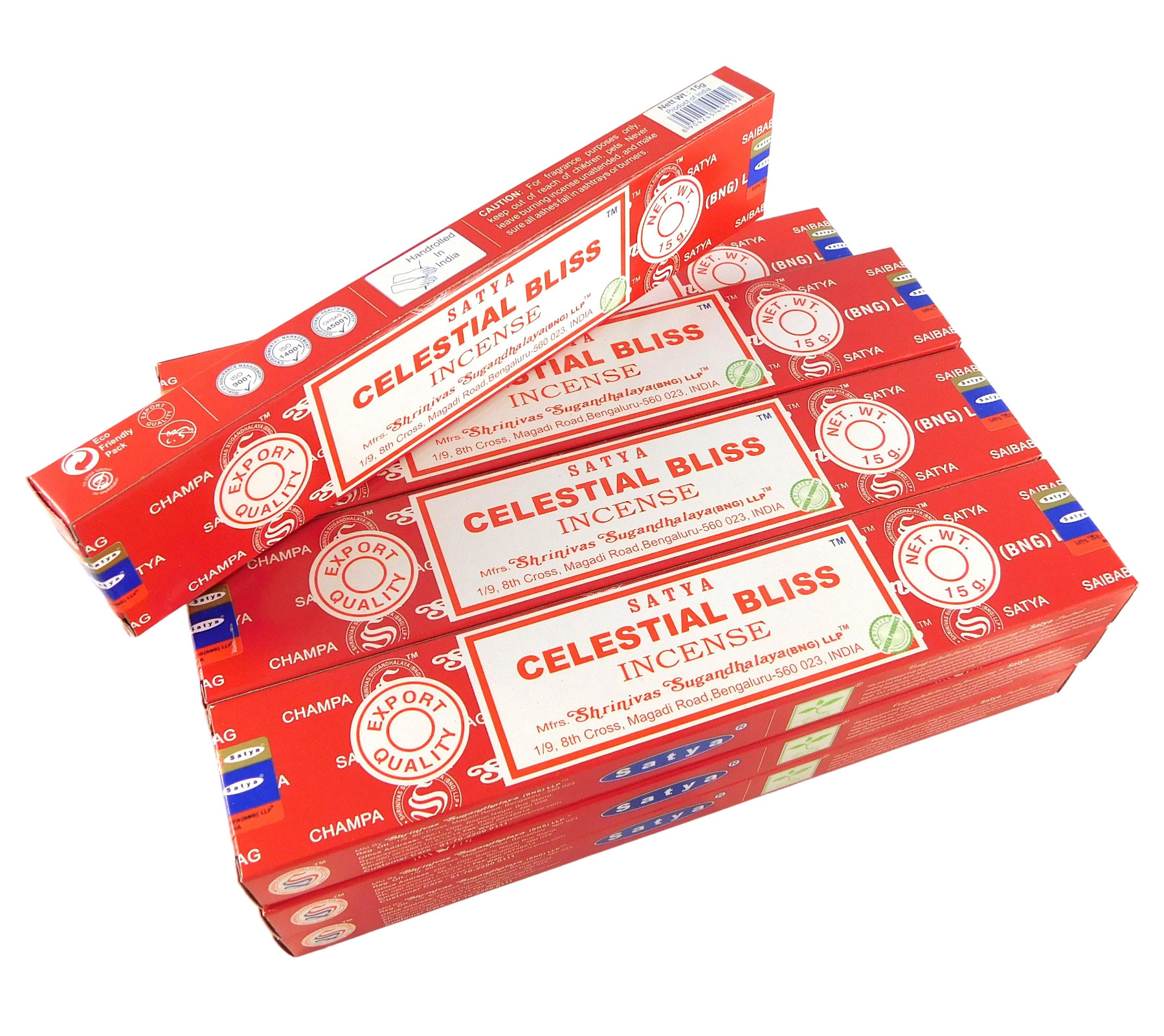 Bild von Satya Räucherstäbchen Celestial Bliss 12 Packs a 15g