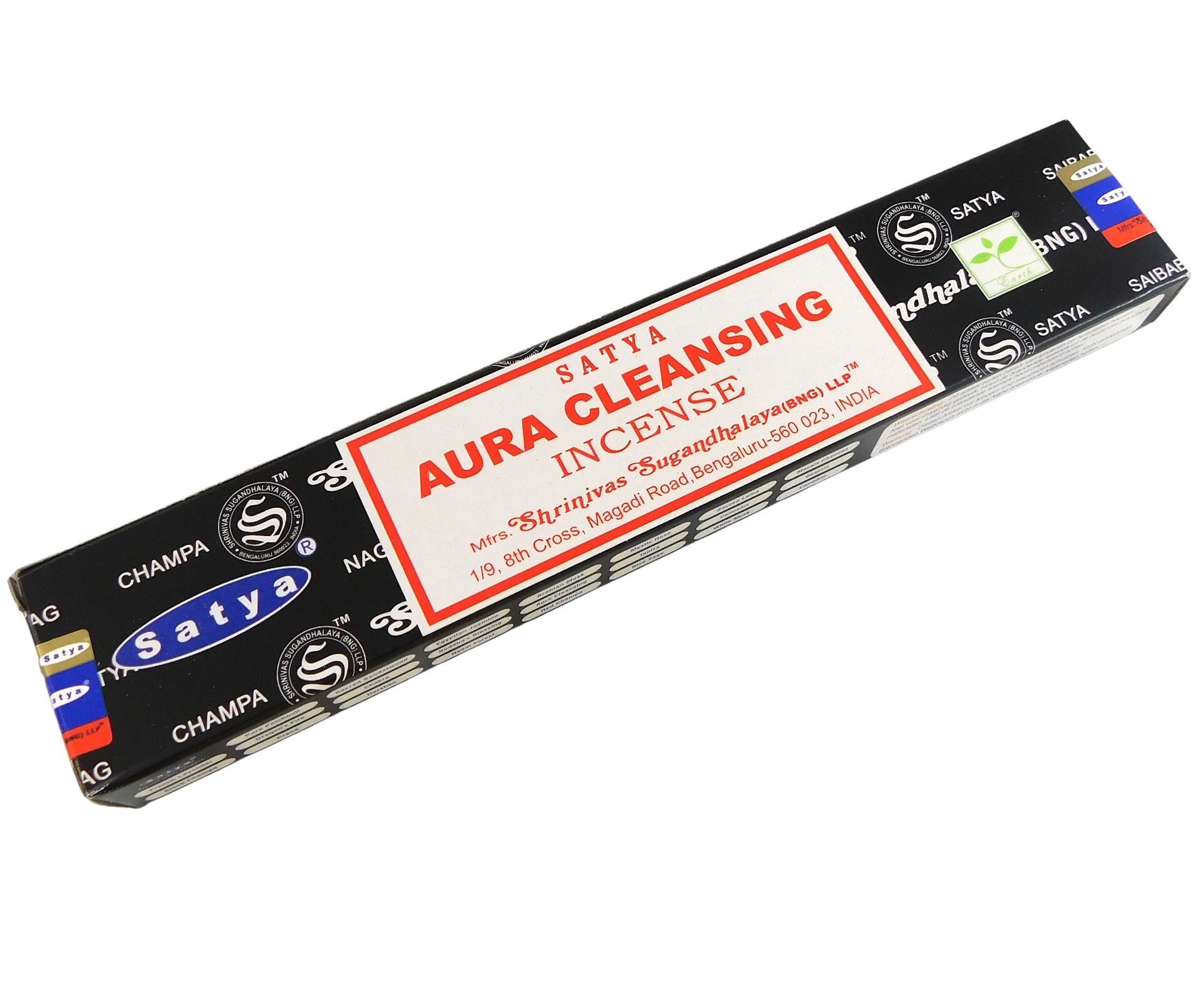 Bild von Räucherstäbchen Aura Cleansing von Satya 15g Packung. Ca. 15 Incence Sticks