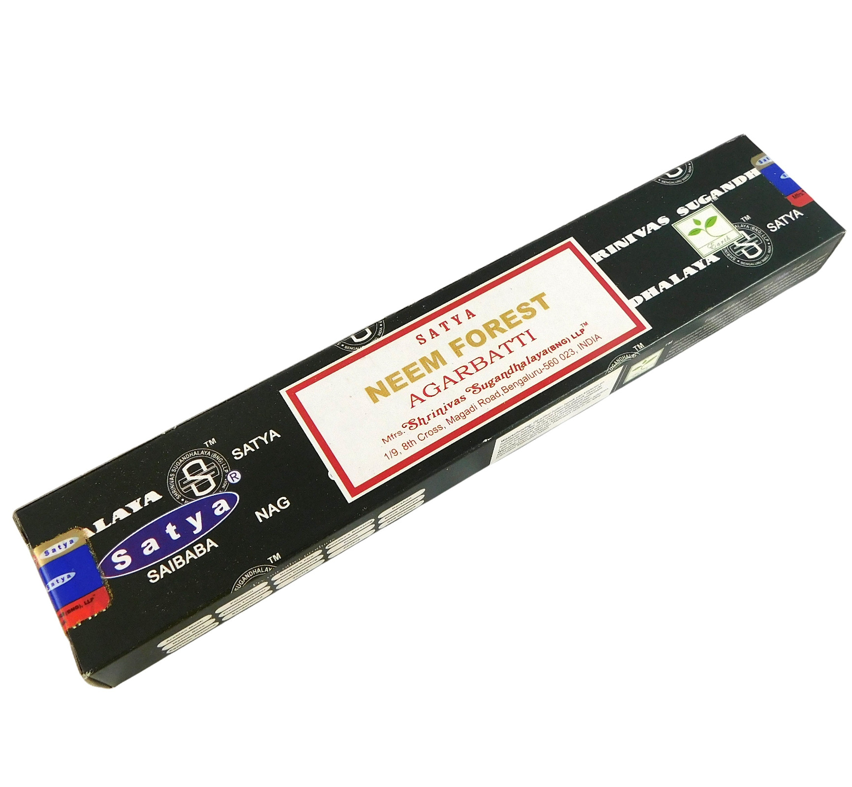 Räucherstäbchen Neem Forest von Satya 15g Packung. Ca. 15 Incence Sticks, Bild 1