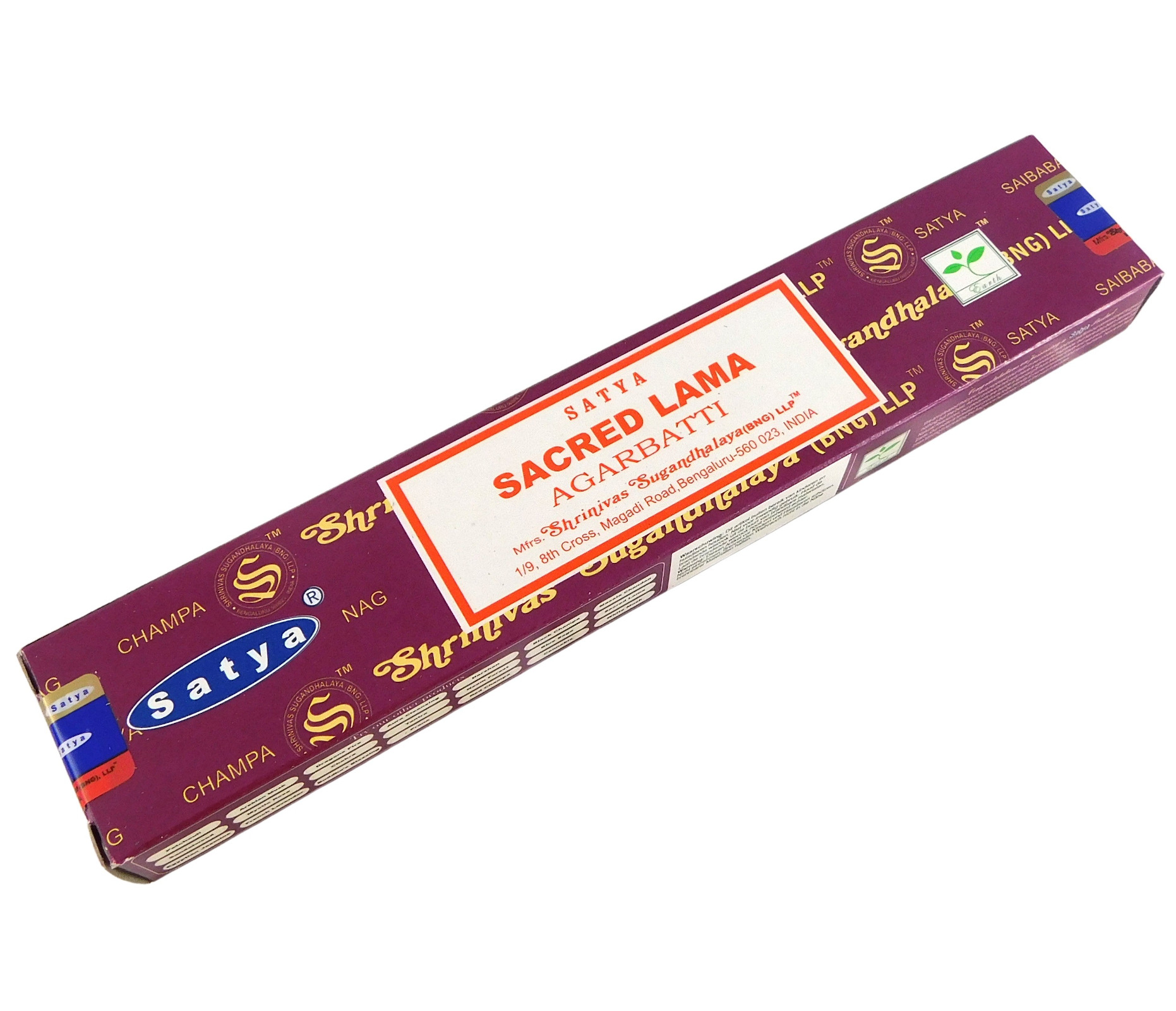Bild von Räucherstäbchen Sacred Lama von Satya 15g Packung. Ca. 15 Incence Sticks