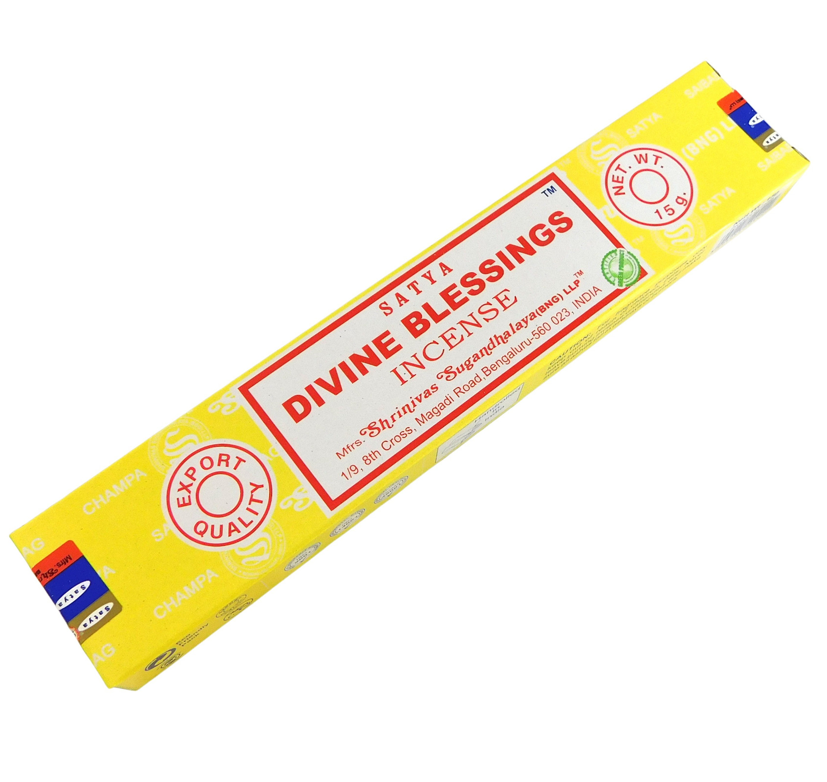 Bild von Räucherstäbchen Divine Blessings von Satya 15g Packung. Ca. 15 Incence Sticks