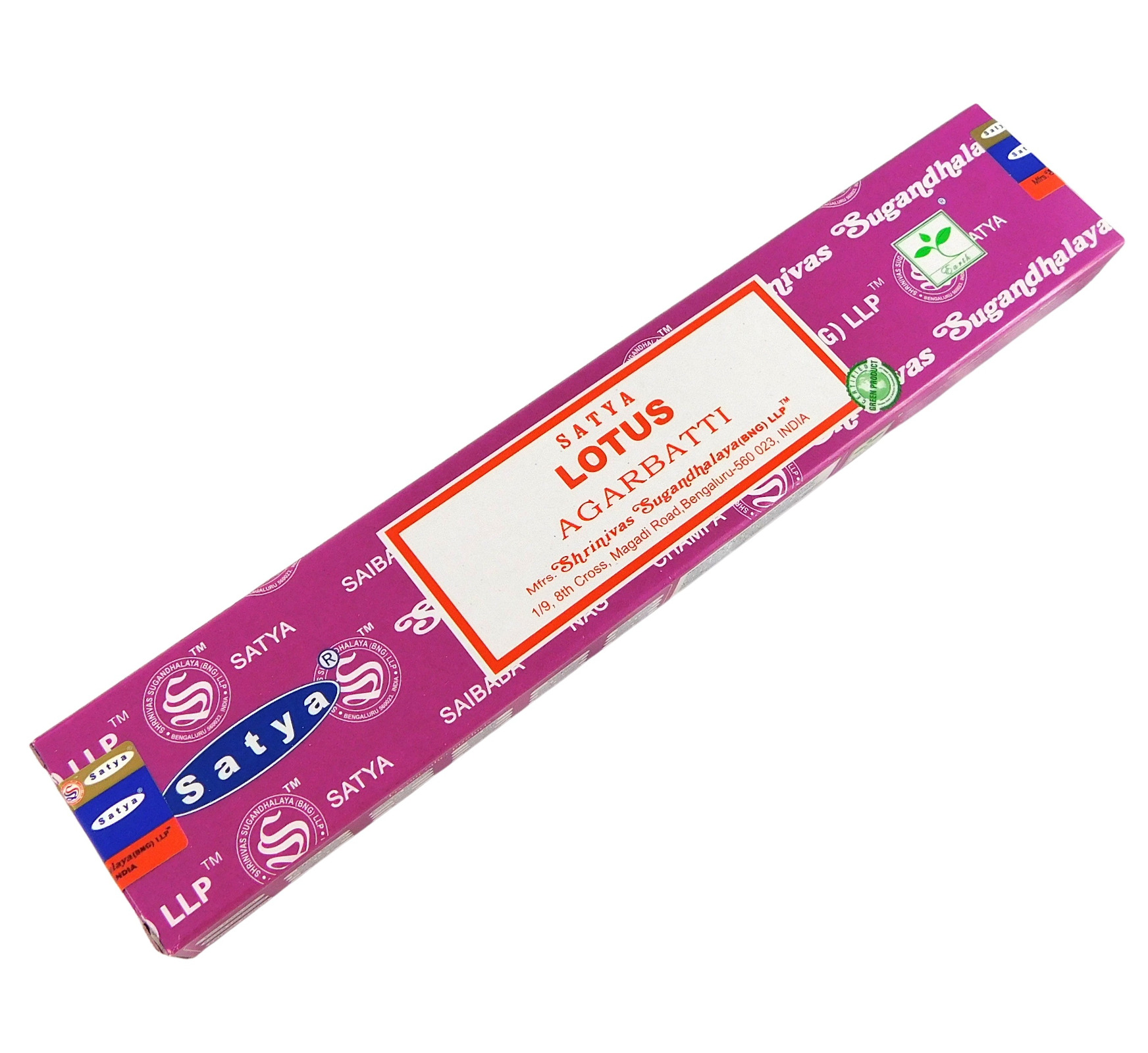Bild von Räucherstäbchen Lotus von Satya 15g Packung. Ca. 15 Incence Sticks