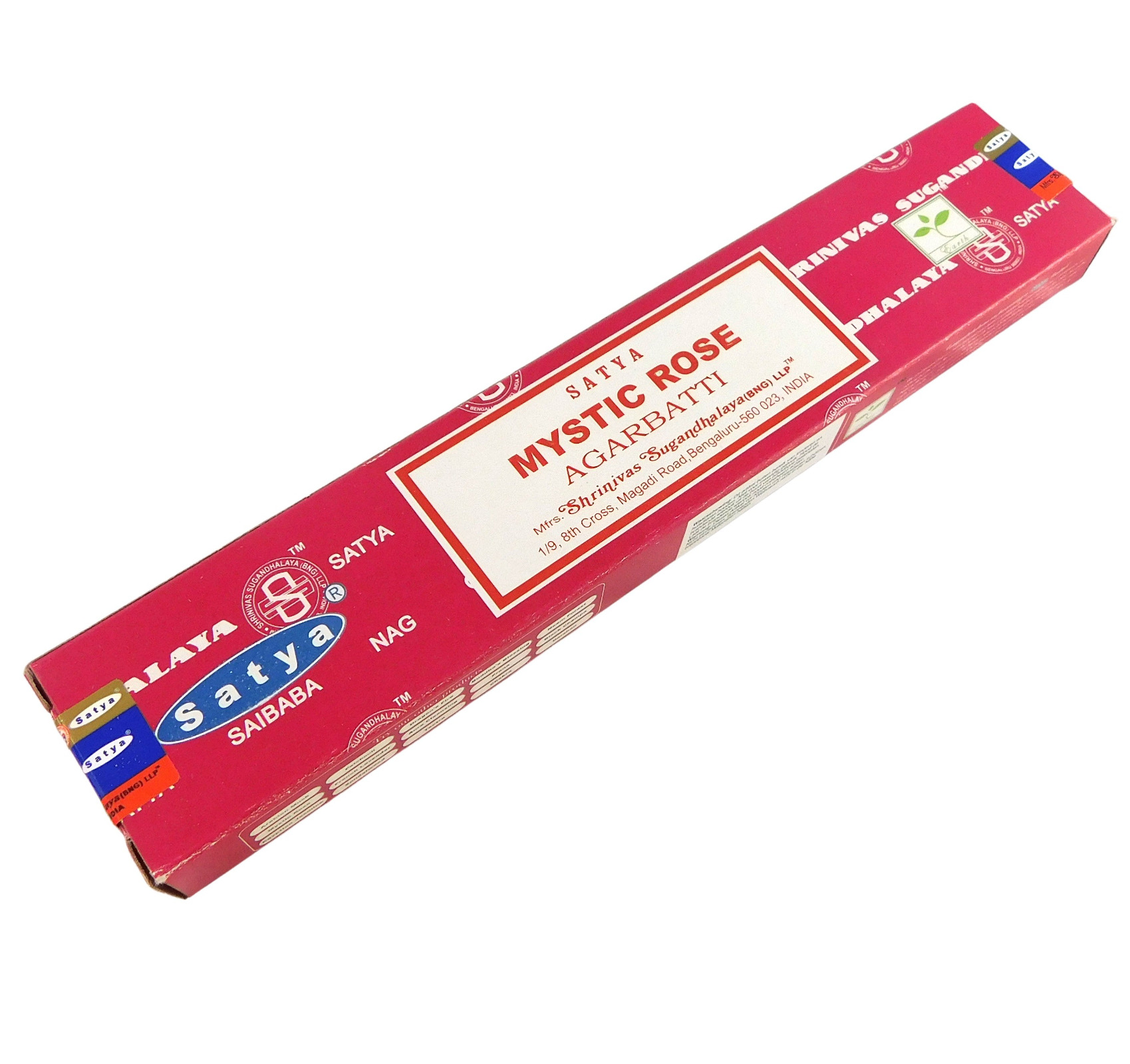 Bild von Räucherstäbchen Mystic Rose von Satya 15g Packung. Ca. 15 Incence Sticks