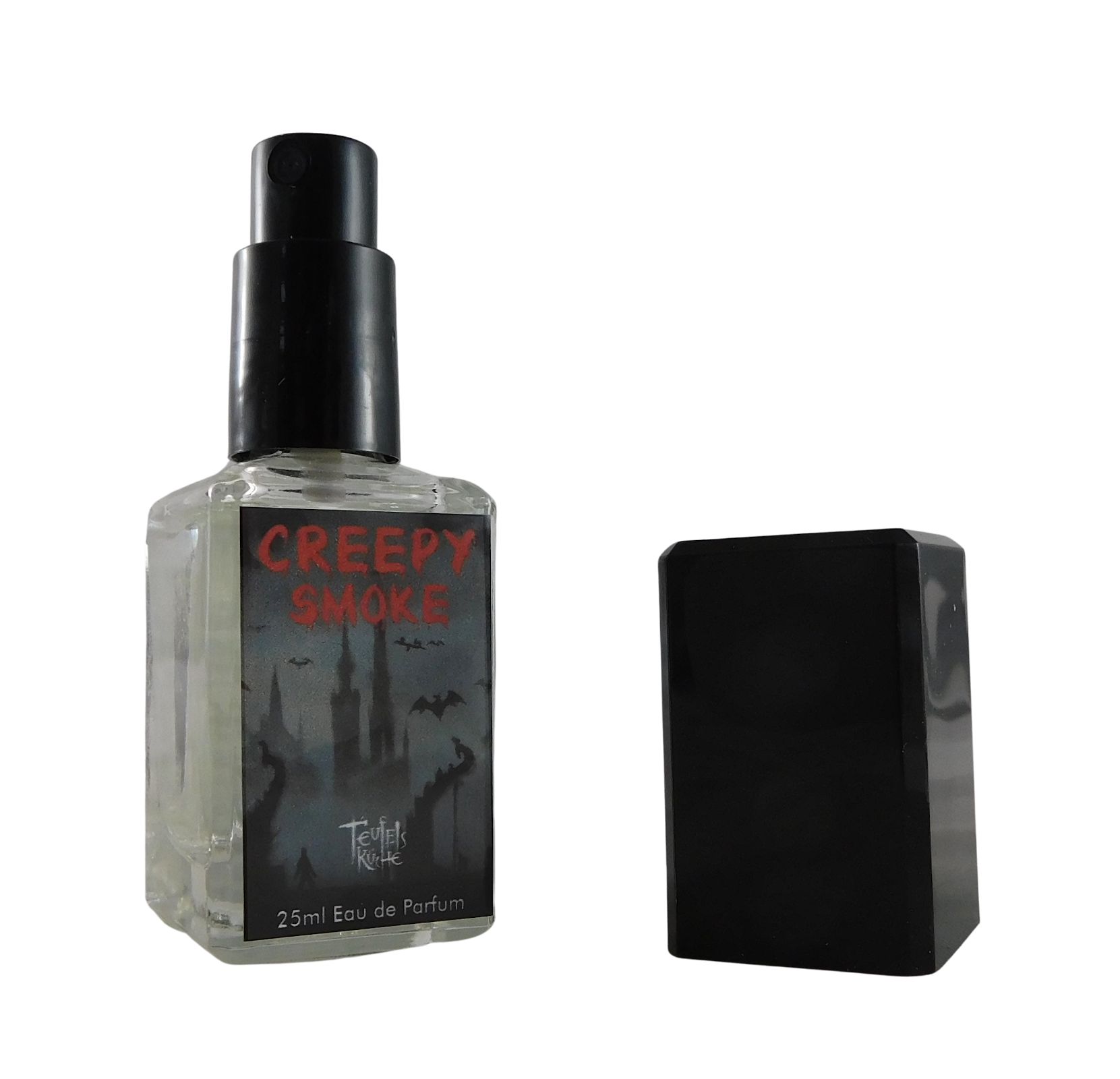 Bild von Creepy Smoke, Eau de Parfum Vaporisateur/Spray, 25 ml Glasflakon, rauchiger Duft mit Vanille