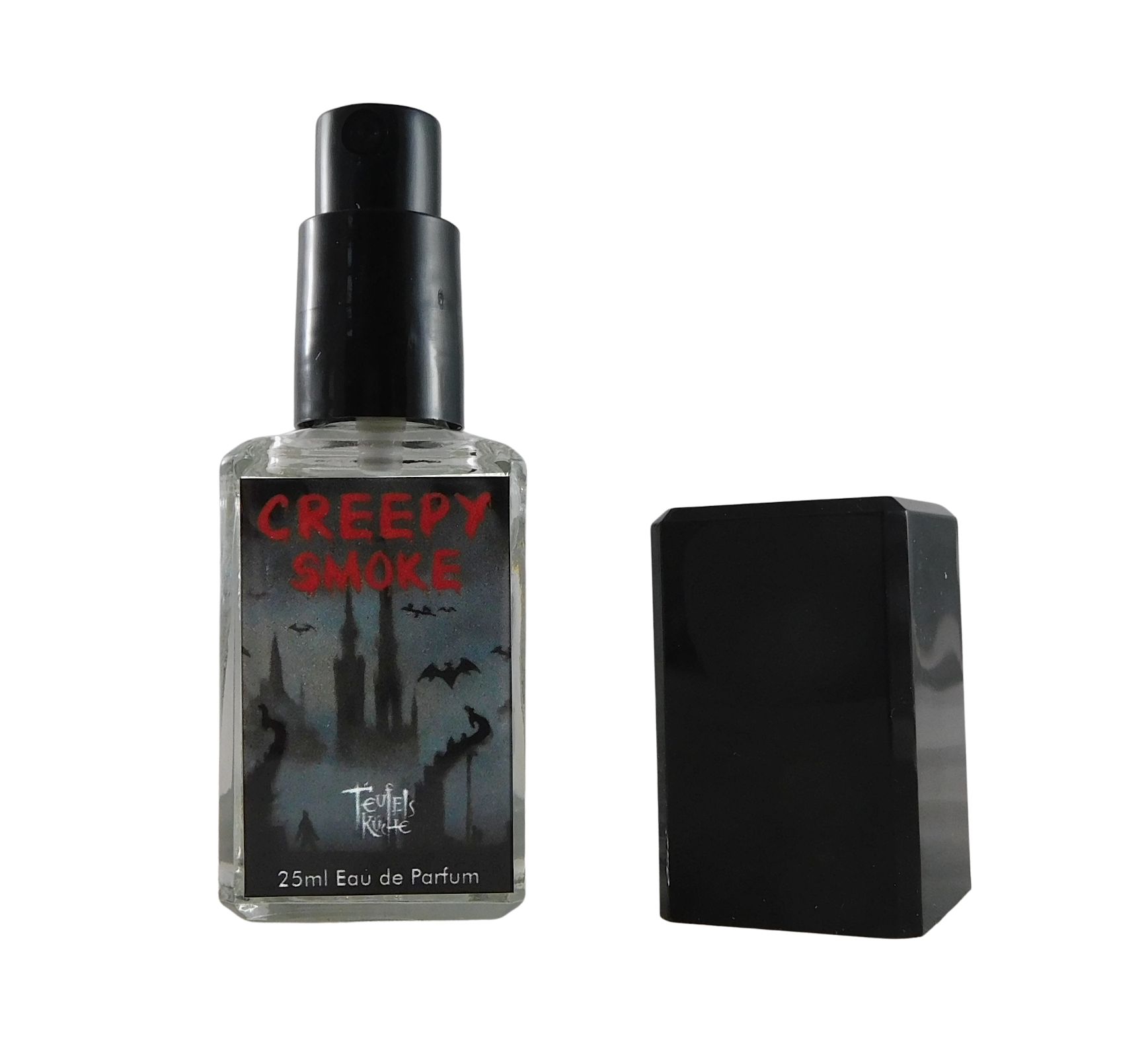 Bild von Creepy Smoke, Eau de Parfum Vaporisateur/Spray, 25 ml Glasflakon, rauchiger Duft mit Vanille