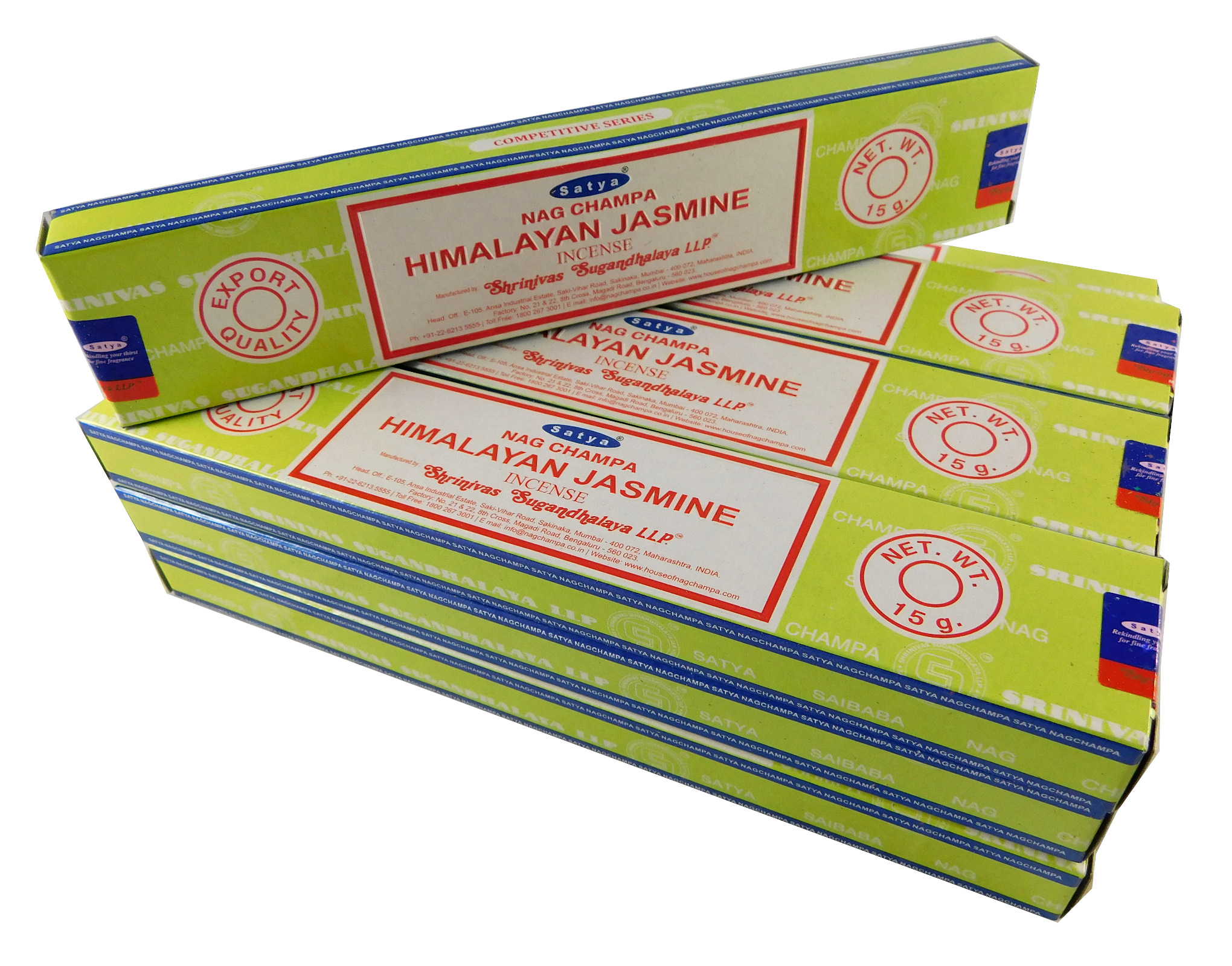 Bild von Satya Räucherstäbchen Himalayan Jasmine 12 Packs a 15g