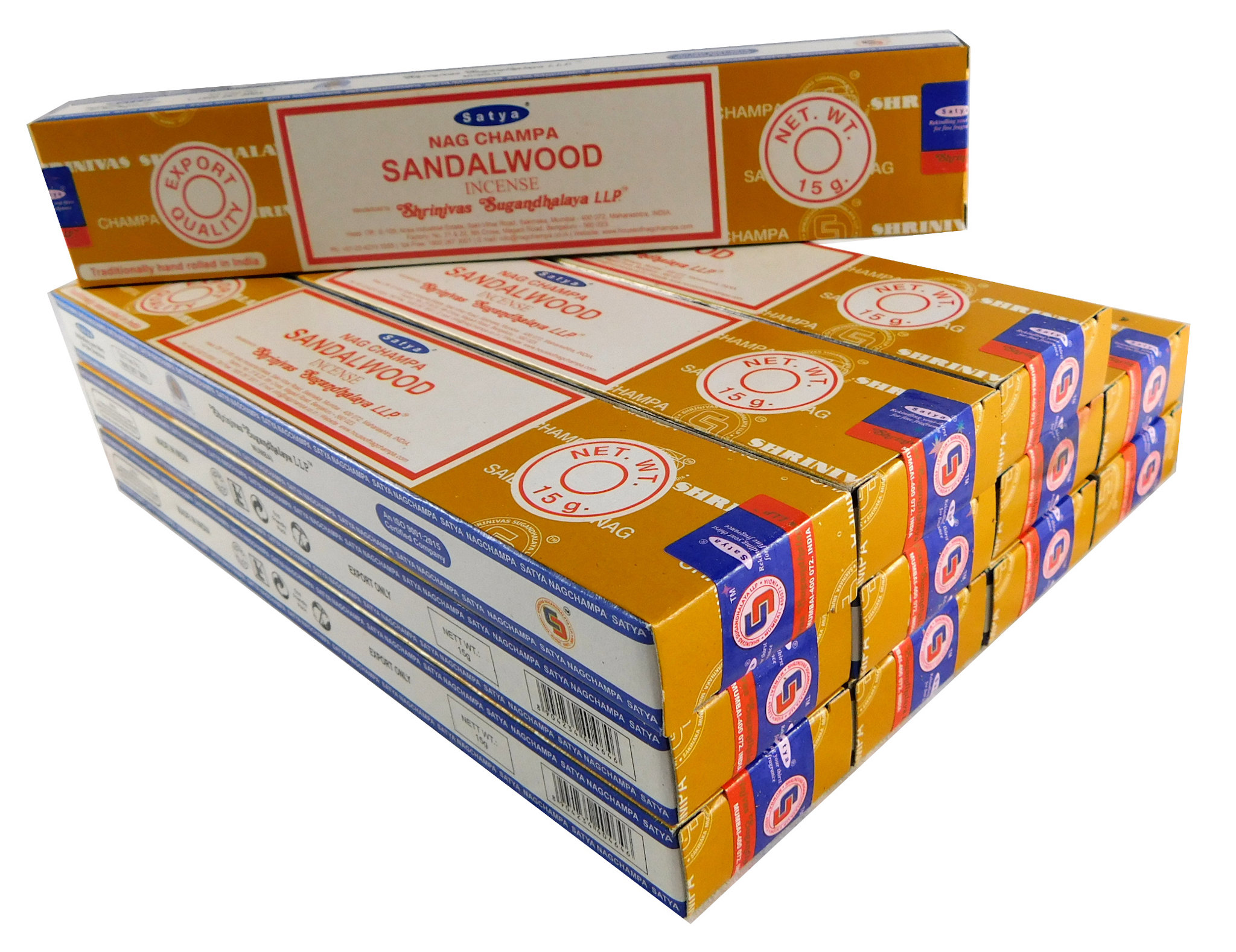 Bild von Satya Räucherstäbchen Sandalwood 12 Packs a 15g