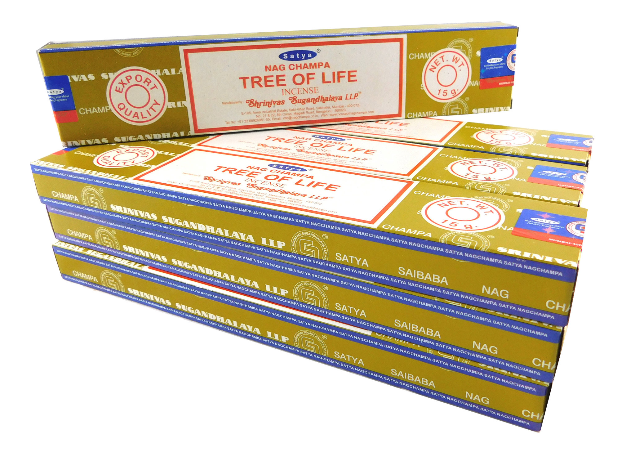 Bild von Satya Räucherstäbchen Tree of Life 12 Packs a 15g