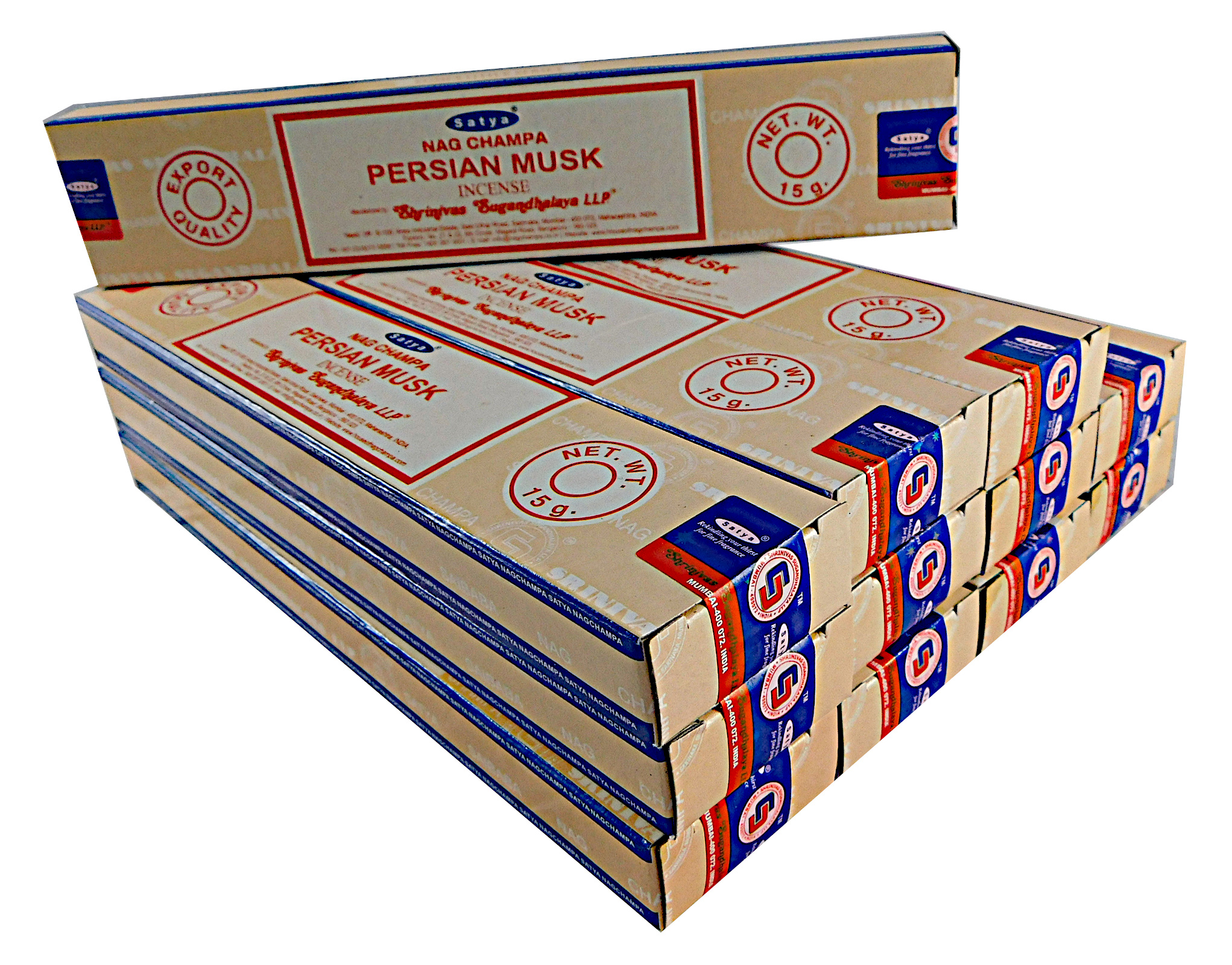 Satya Räucherstäbchen Persian Musk 12 Packs a 15g, Bild 3