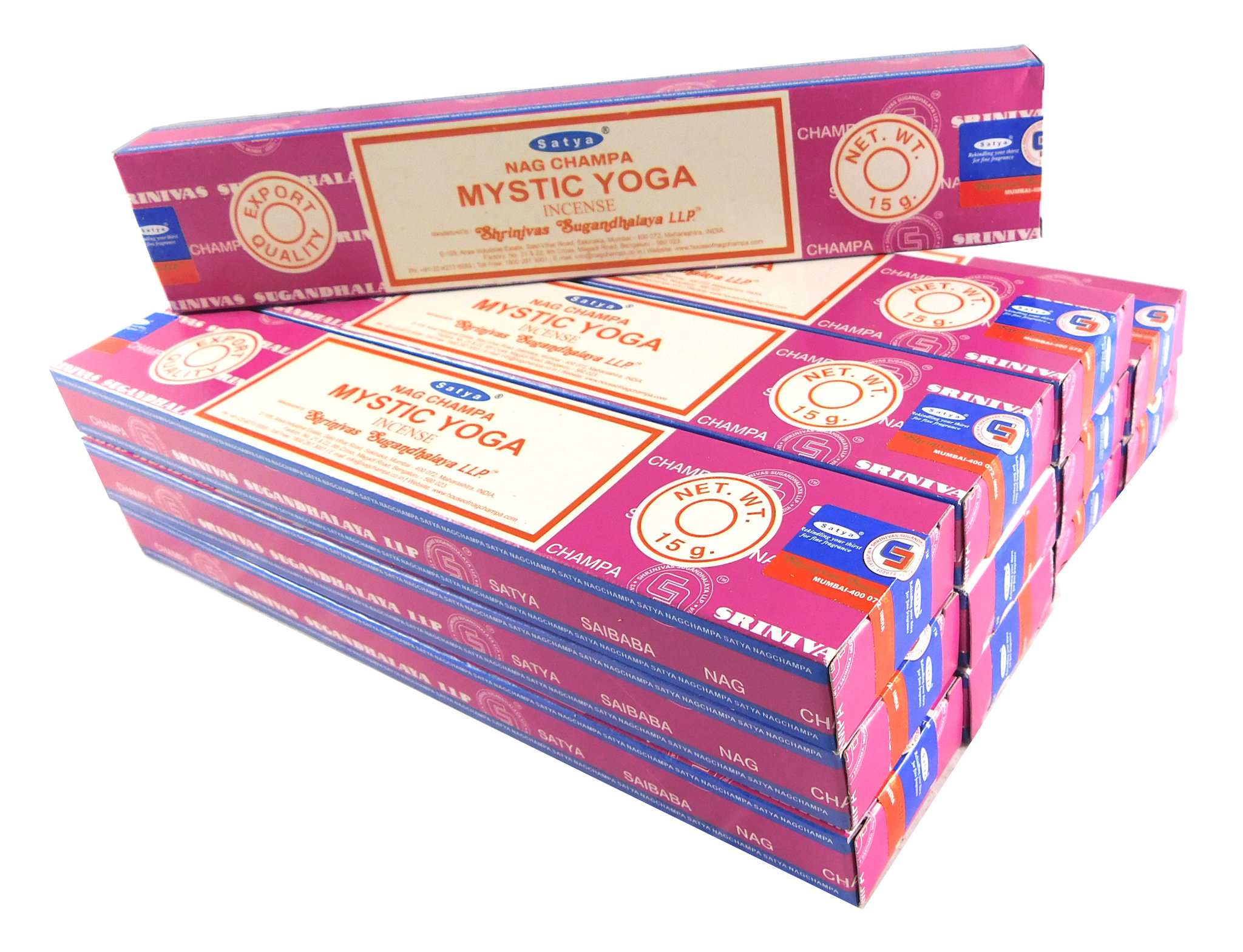 Bild von Satya Räucherstäbchen Mystic Yoga 12 Packs a 15g