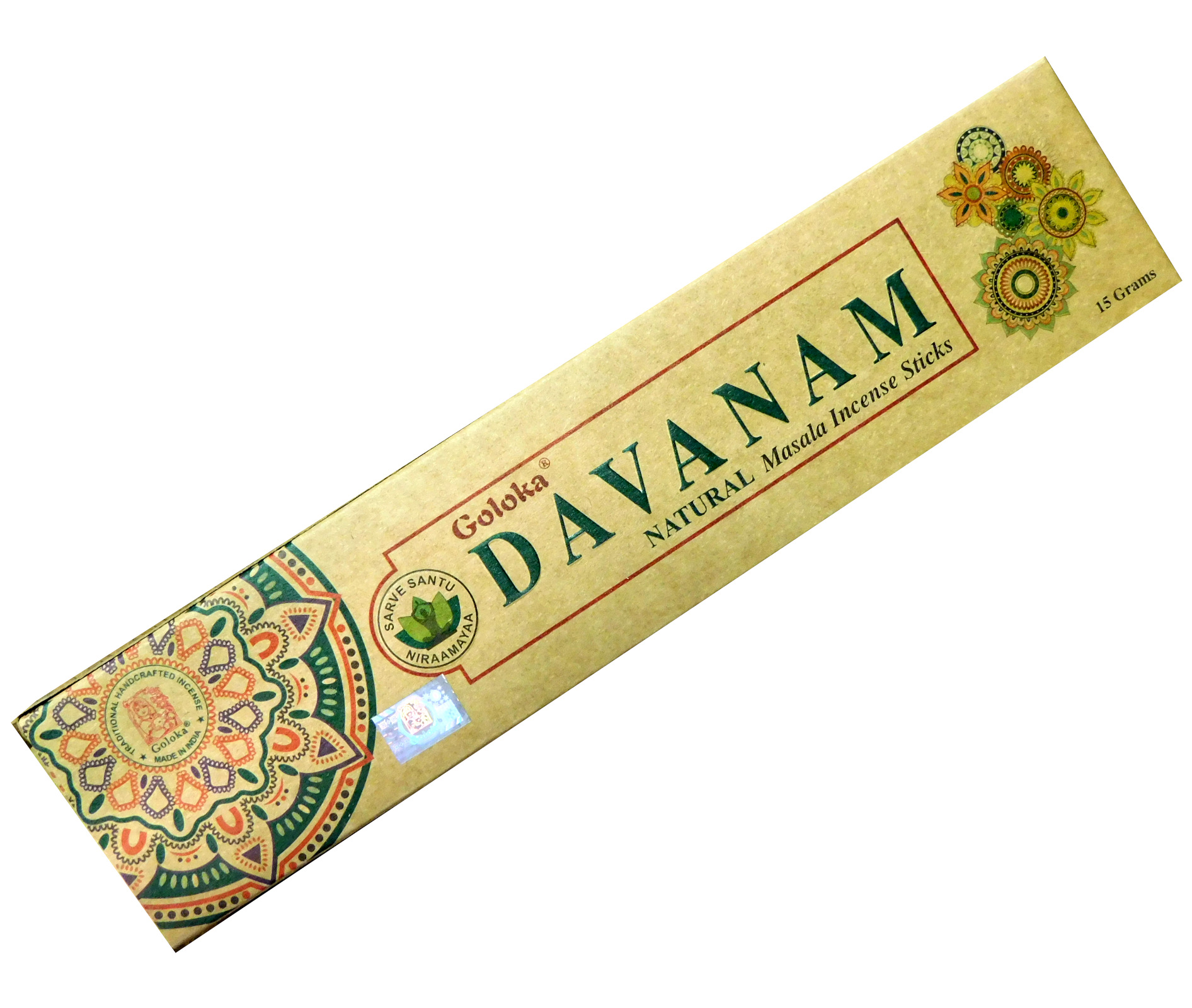 Räucherstäbchen Goloka Davanam Natural, Bild 1