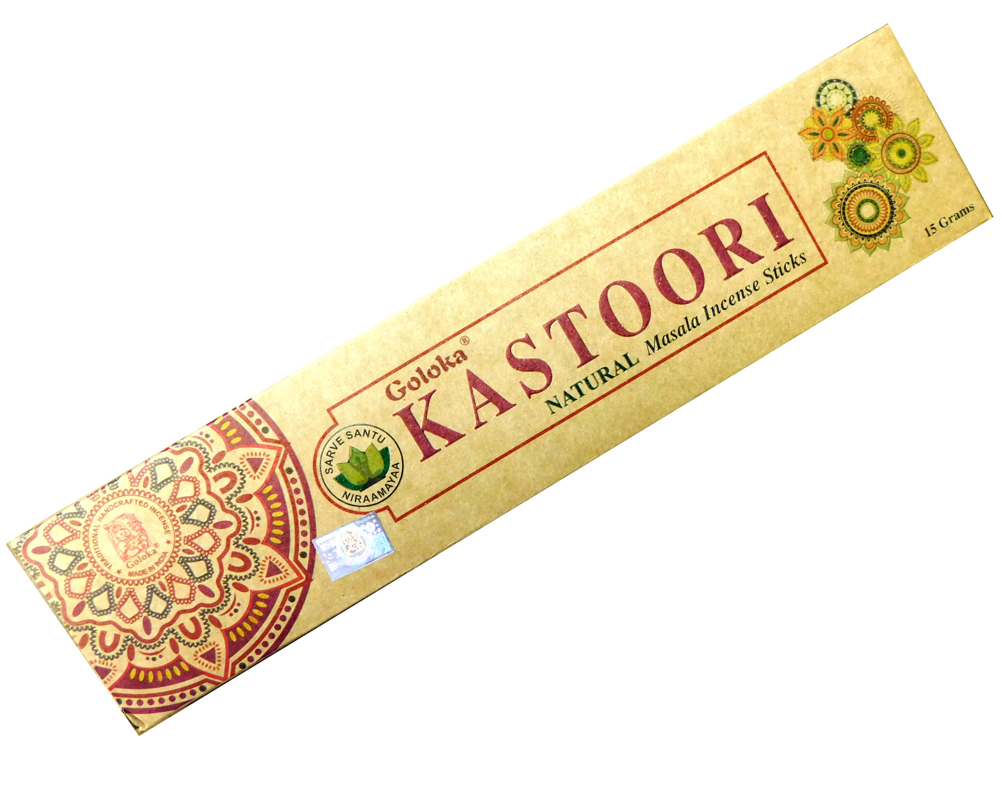 Bild von Räucherstäbchen Goloka Kastoori Natural