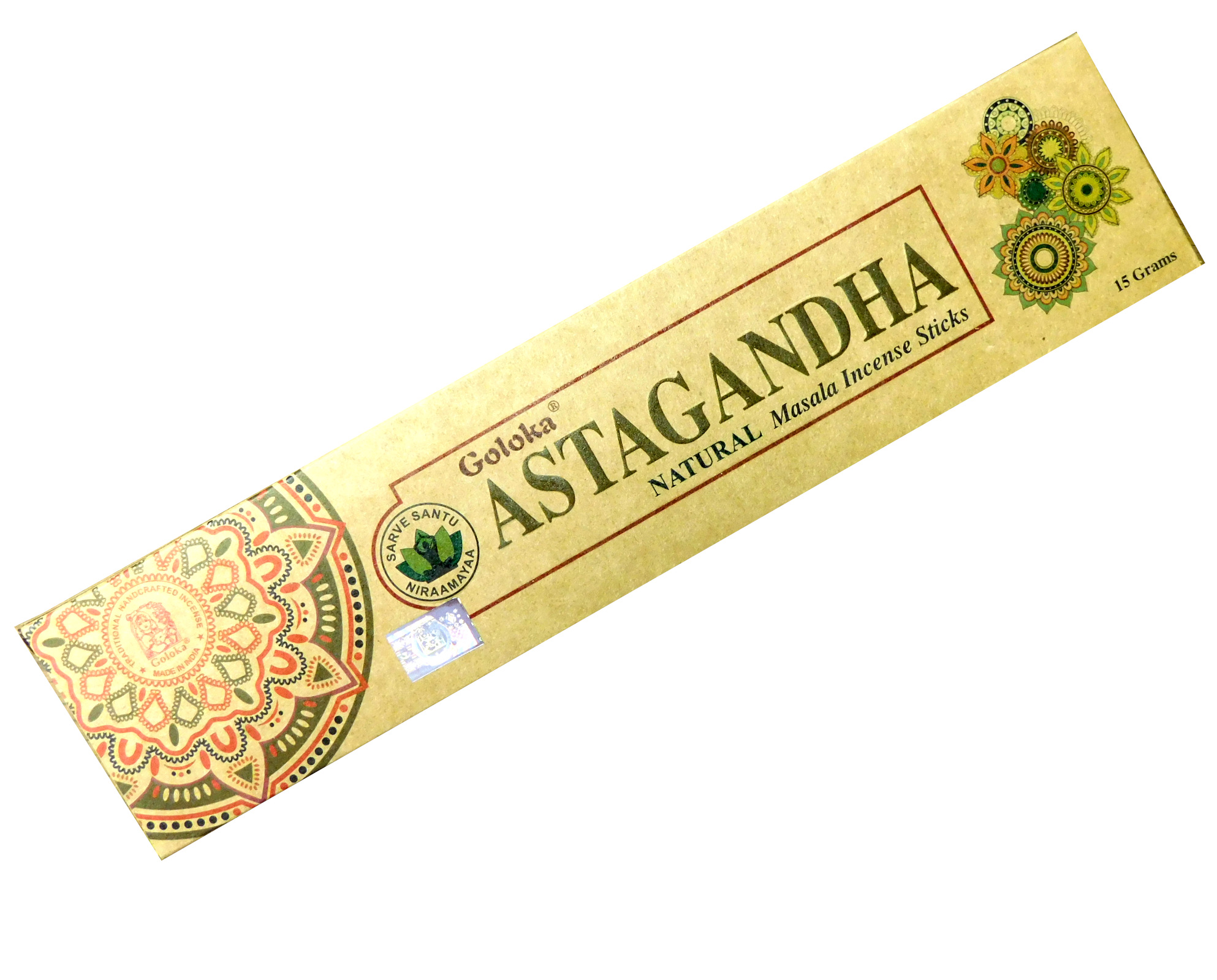 Räucherstäbchen Goloka Astagandha Natural, Bild 1