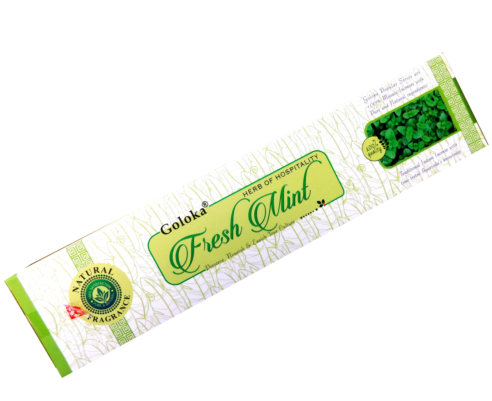 Bild von Räucherstäbchen Goloka Fresh Mint
