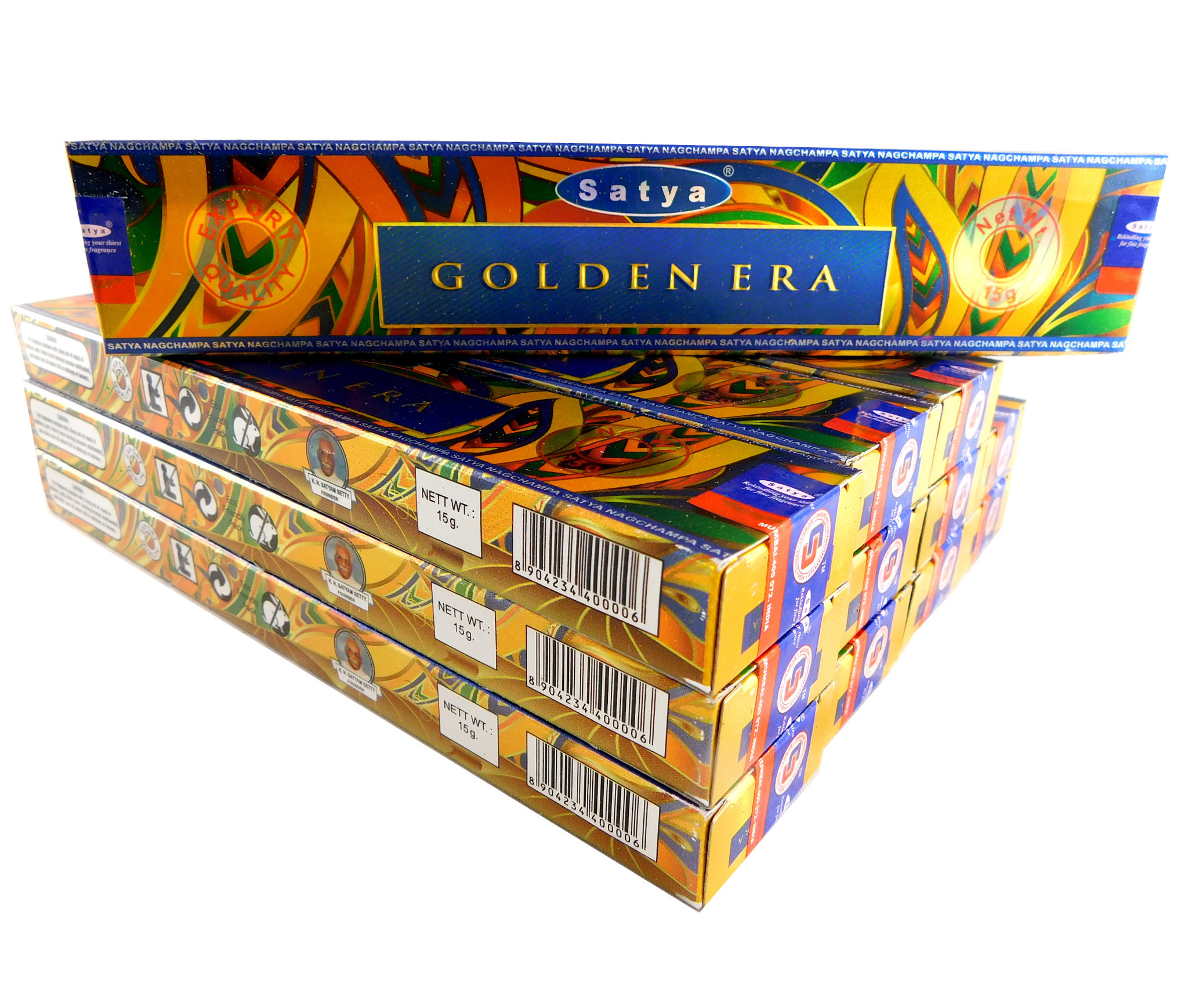 Bild von Satya Räucherstäbchen  Golden Era 12 Packs a 15g