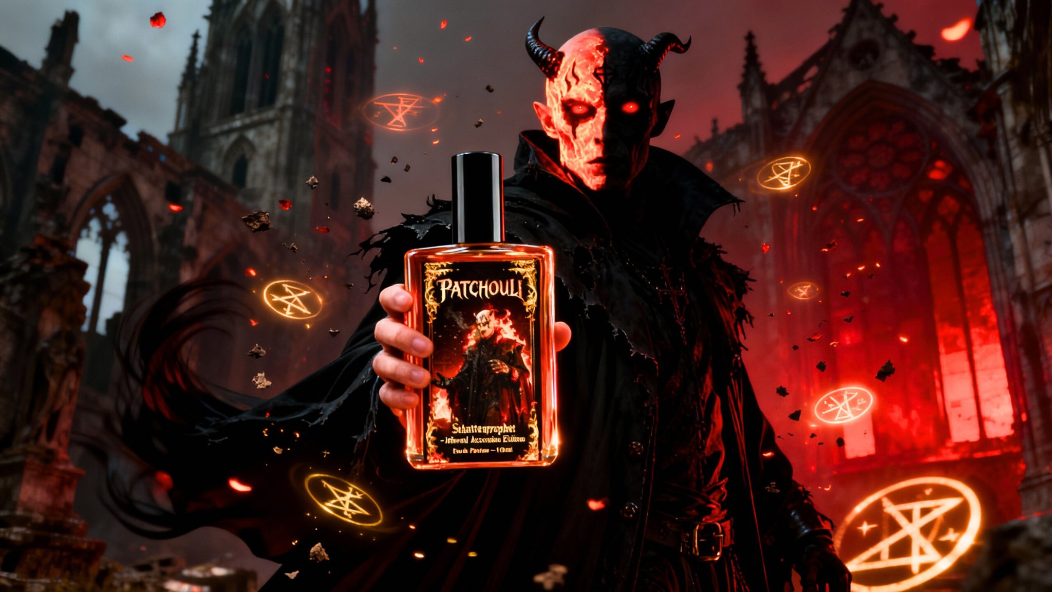 Bild von Patchouli Natur - Infernal Ascension Edition.100 ml · Limitiert auf 666 Flaschen