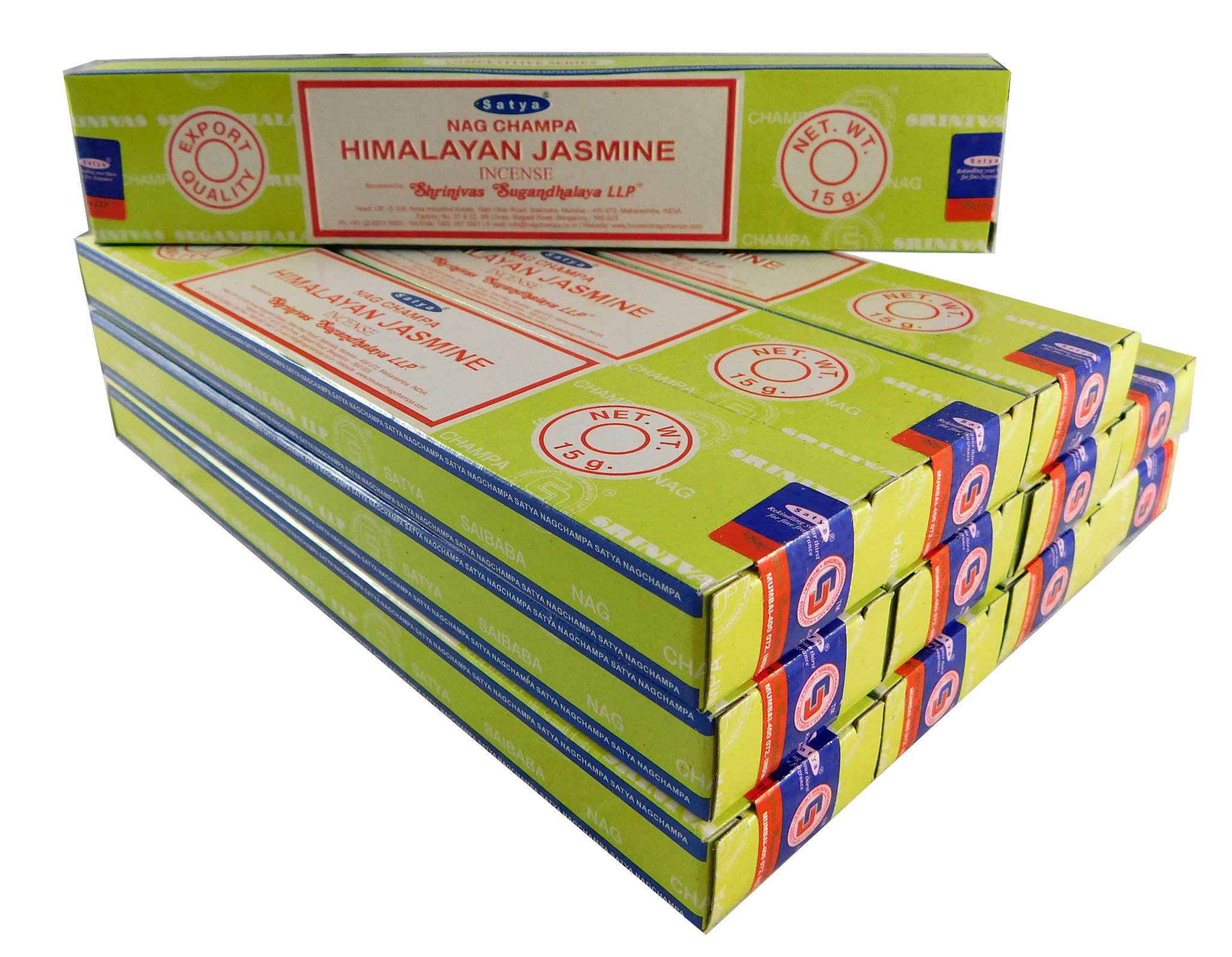 Satya Räucherstäbchen Himalayan Jasmine 12 Packs a 15g, Bild 1